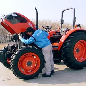 Precautions for daily spot inspection of Tractor