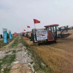 Kubota EX108Q-S Harvester won the first prize in the loss reduction competition