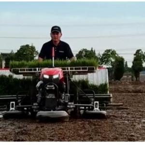 Kubota hand-held rice transplanter kW series product introduction