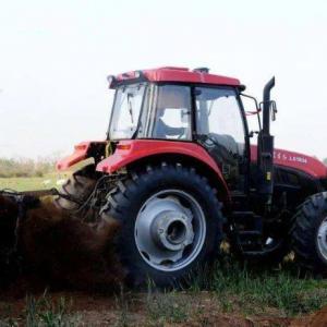 Using YTOtractor to grow peanuts in Mongolia China