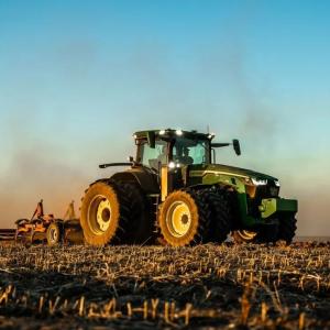 What did the agricultural machinery market experience in the first half of the year