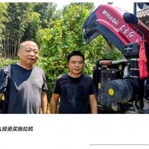 YTO tractor is a good helper for getting rich