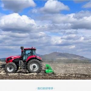 YTO tractors increase crop yields
