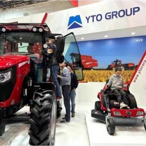 YTO showcases the charm of Made in China at the worlds first agricultural machinery exhibition again
