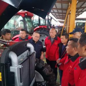 Agricultural machinery is well maintained in winter and will be worry free to use next year