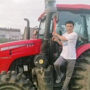 Say goodbye to the bank he chooses to drive a tractor