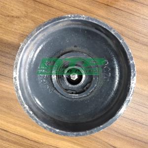 Kubota DC70 harvester support wheel roller and drive shaft