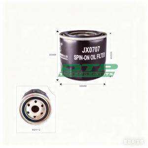 JX0707 (M24x2.0), the oil filter for tractor JM254 284 with Yangdong series engine Y380T Y385T