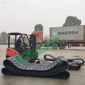 Combine harvester crawler Rubber Tracks for mini