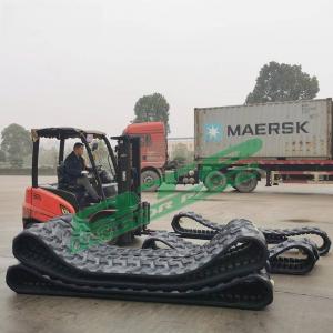 Crawler carrier cheap rubber tracks track for harvester machines Crawler carrier cheap rubber tracks track for harvester machines